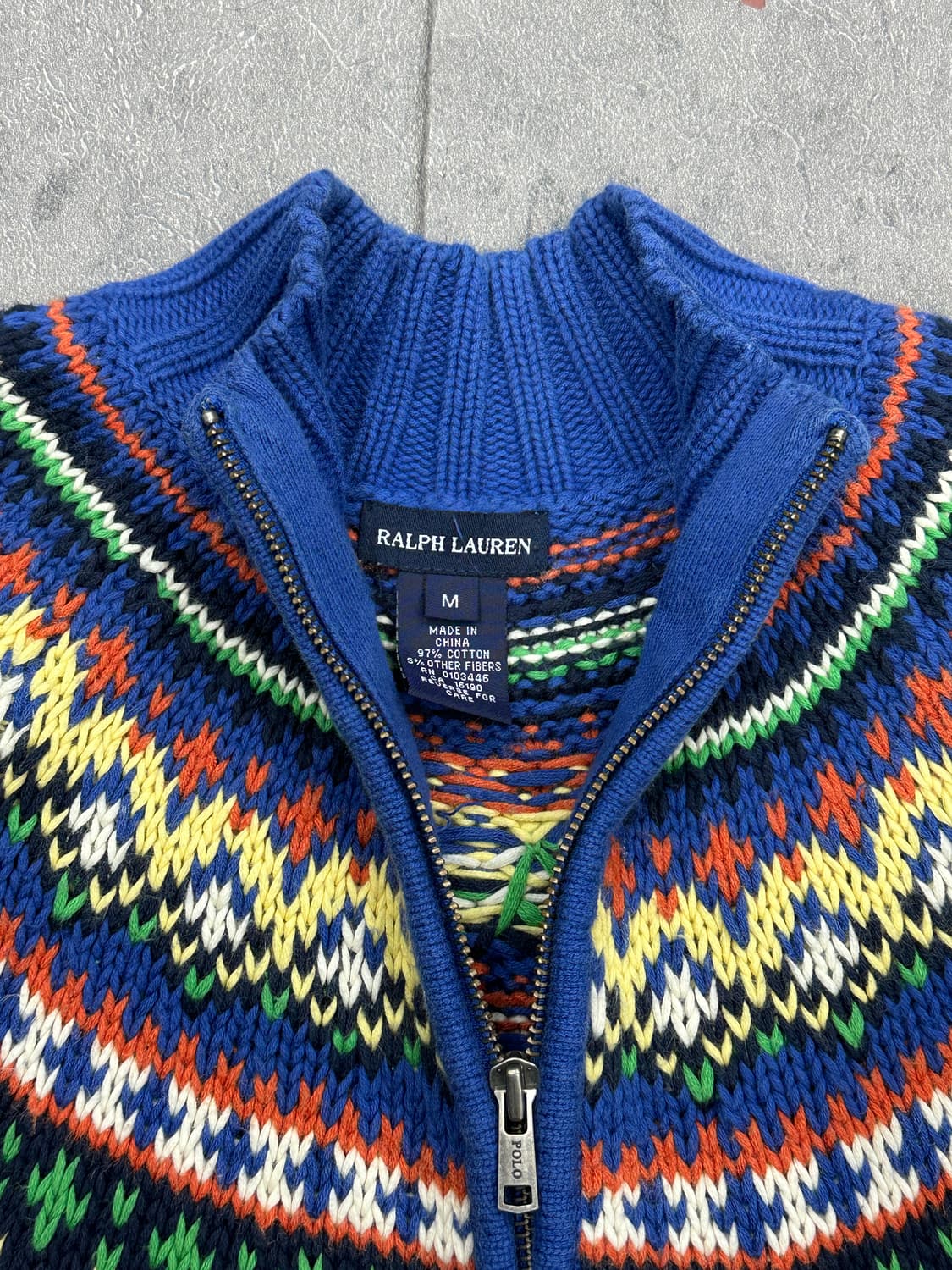 랄프로렌 니트 집업 상품이미지4