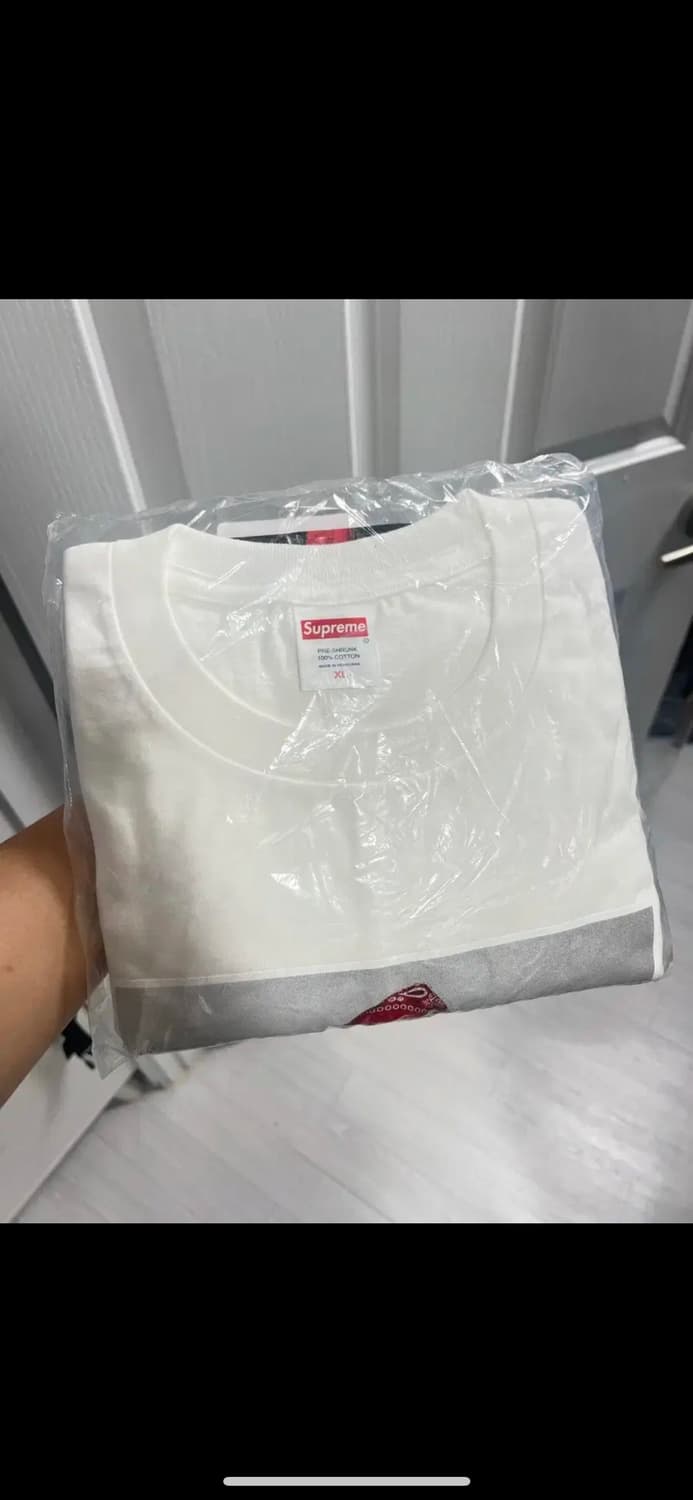 슈프림 플레이보이카티 포토 프린트 티셔츠 XL white 상품이미지2