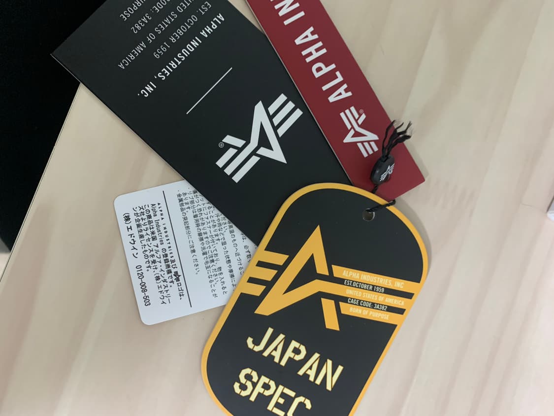 알파인더스트리 ma-1(새상품) 일본가서 직접 구매했습니다 상품이미지2