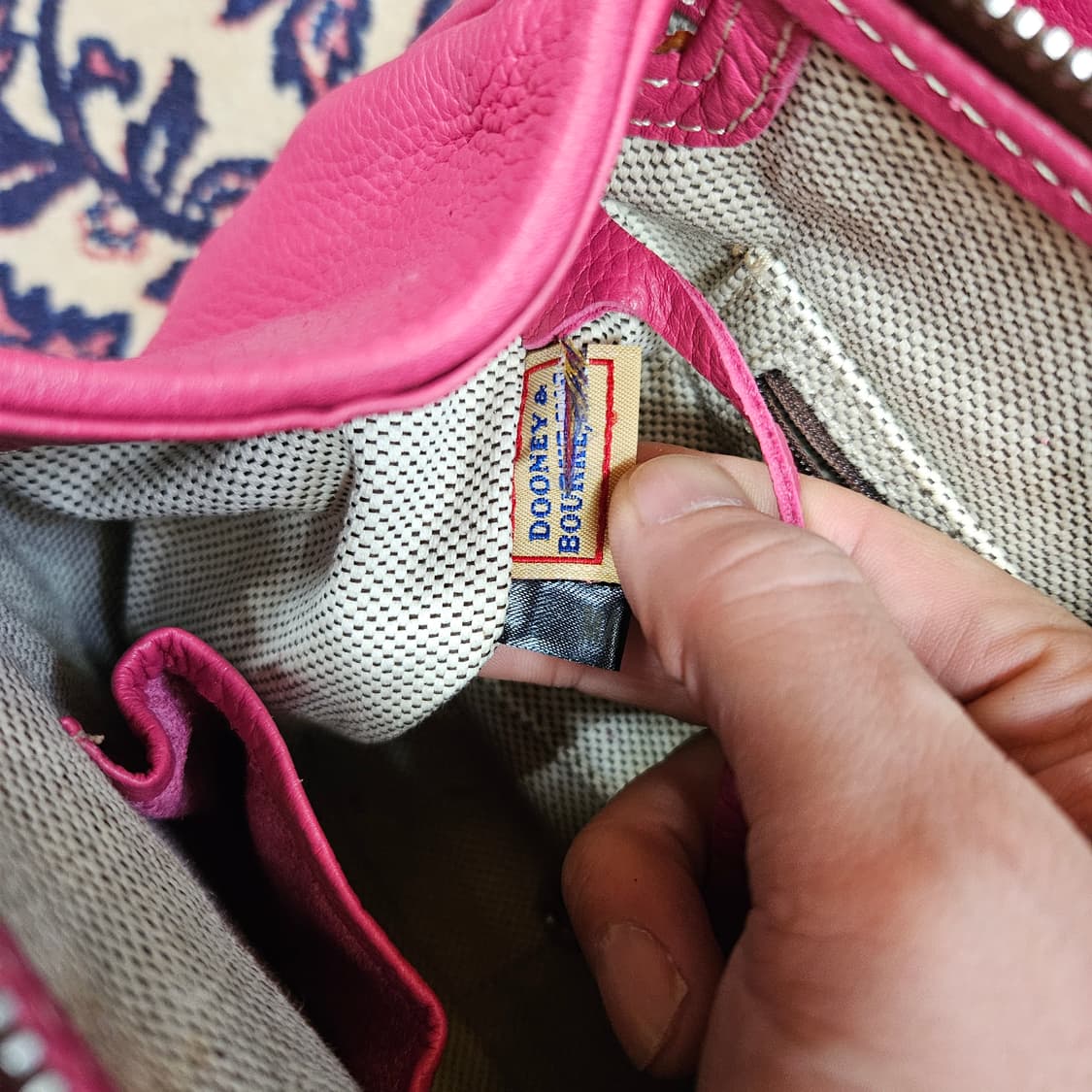 DOONEY&BOURKE in Italy 핫 핑크 미니 토트백  상품이미지9