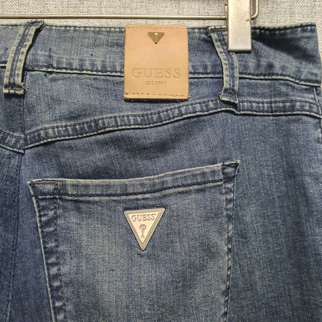 게스 데님 청바지 블루  상품이미지3