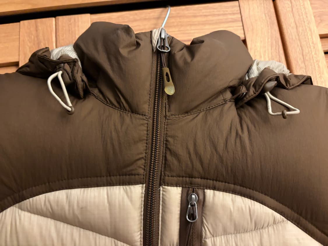 몽벨 베이지 베스트 패딩조끼 경량패딩 상품이미지5