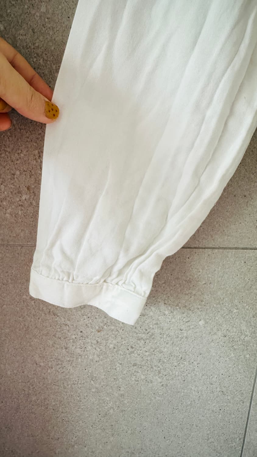 새상품 긴팔 블라우스 셔츠 레이스 장식 모리 봄가을 상품이미지2