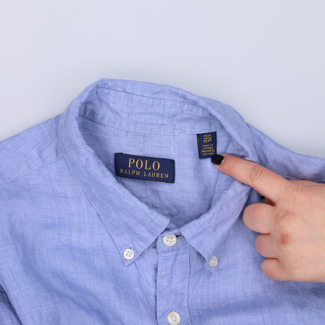 XXL 폴로랄프로렌 린넨 셔츠 남방 0204M 상품이미지3