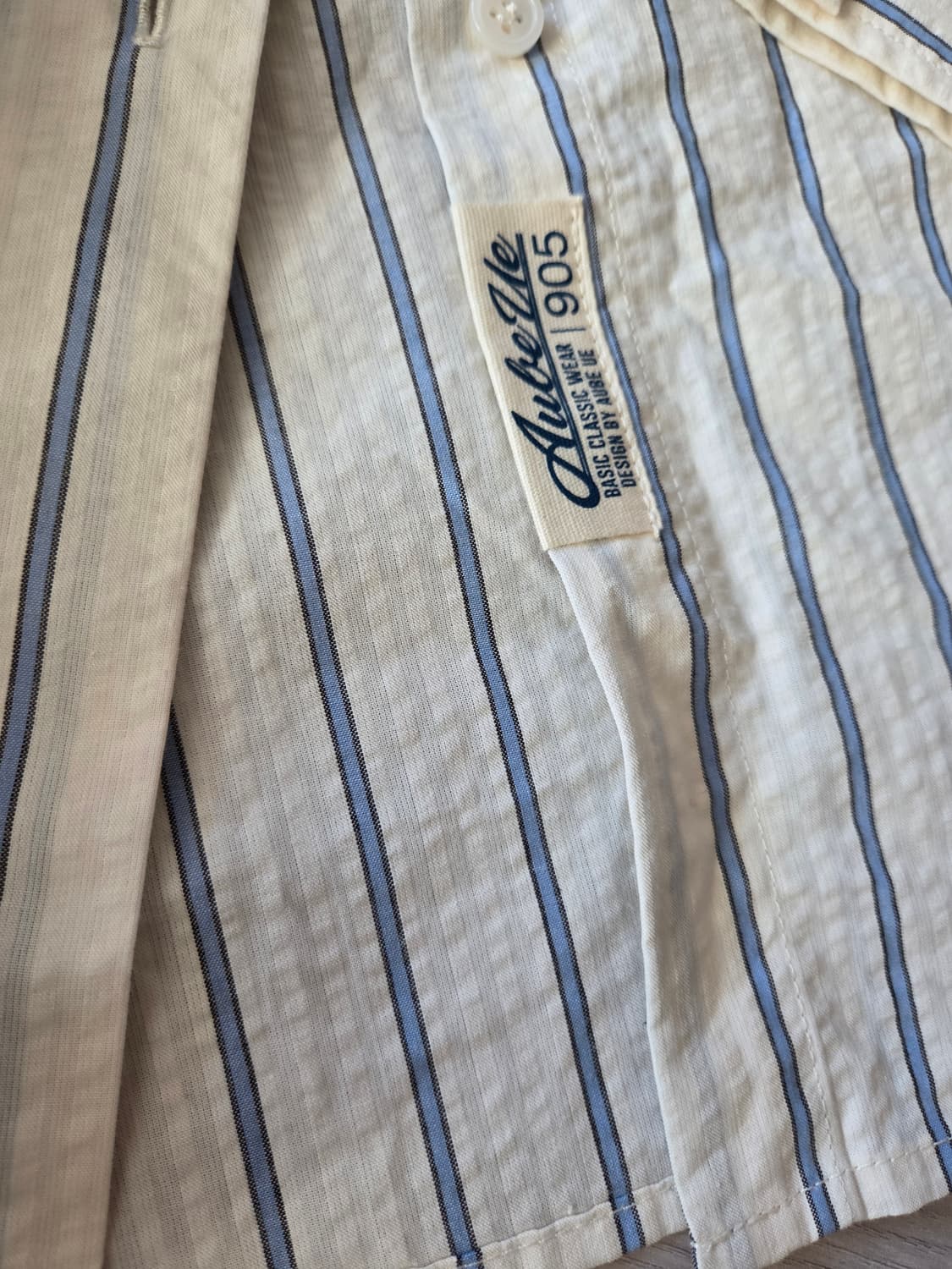 오브유이.코튼 셔츠 상품이미지5