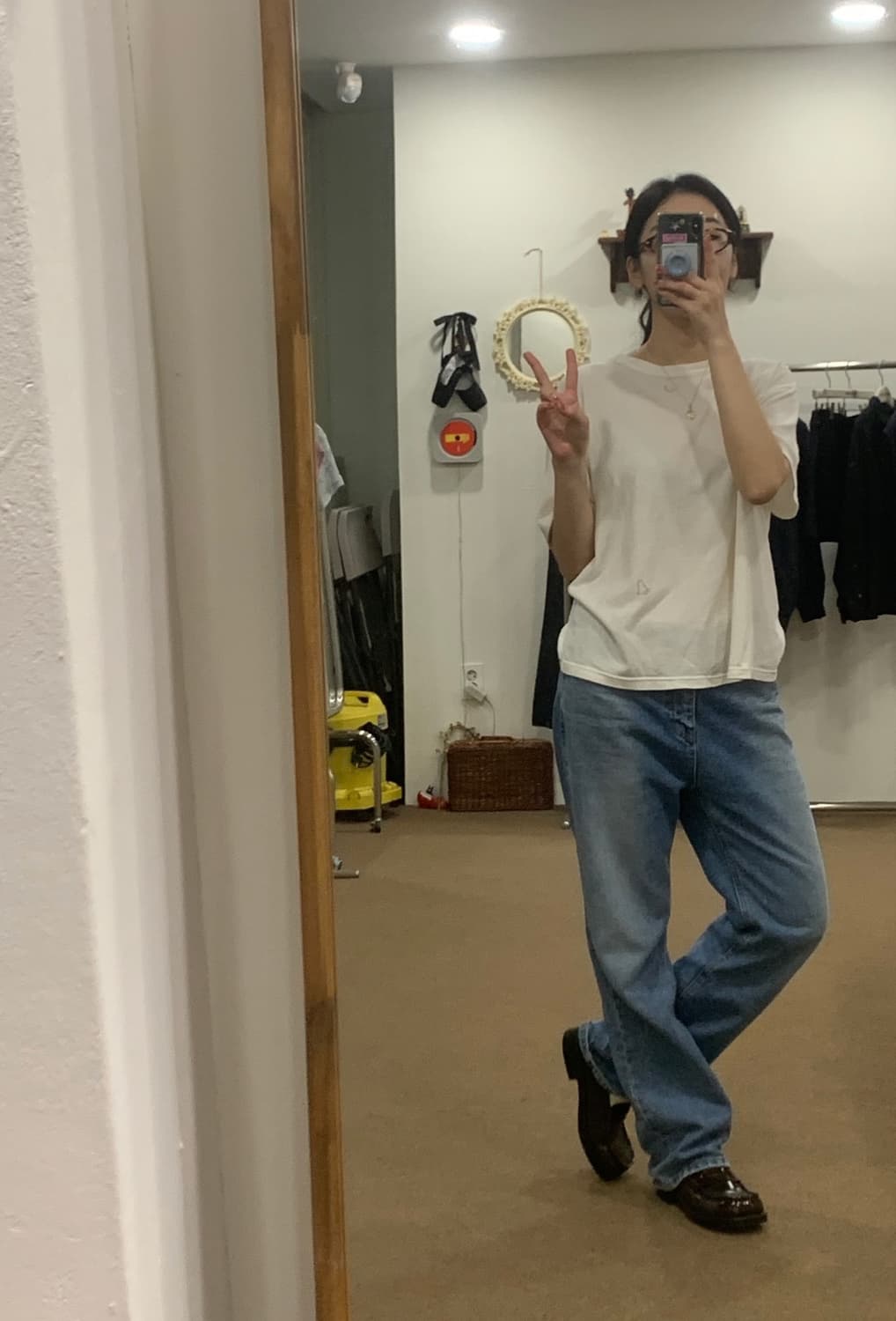 쉬이즈큐트 아쿠아데님 2사이즈 새상품 상품이미지5