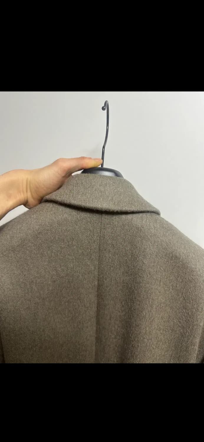 (50) 마마가리 더블브레스티드 코트 베이지 상품이미지4