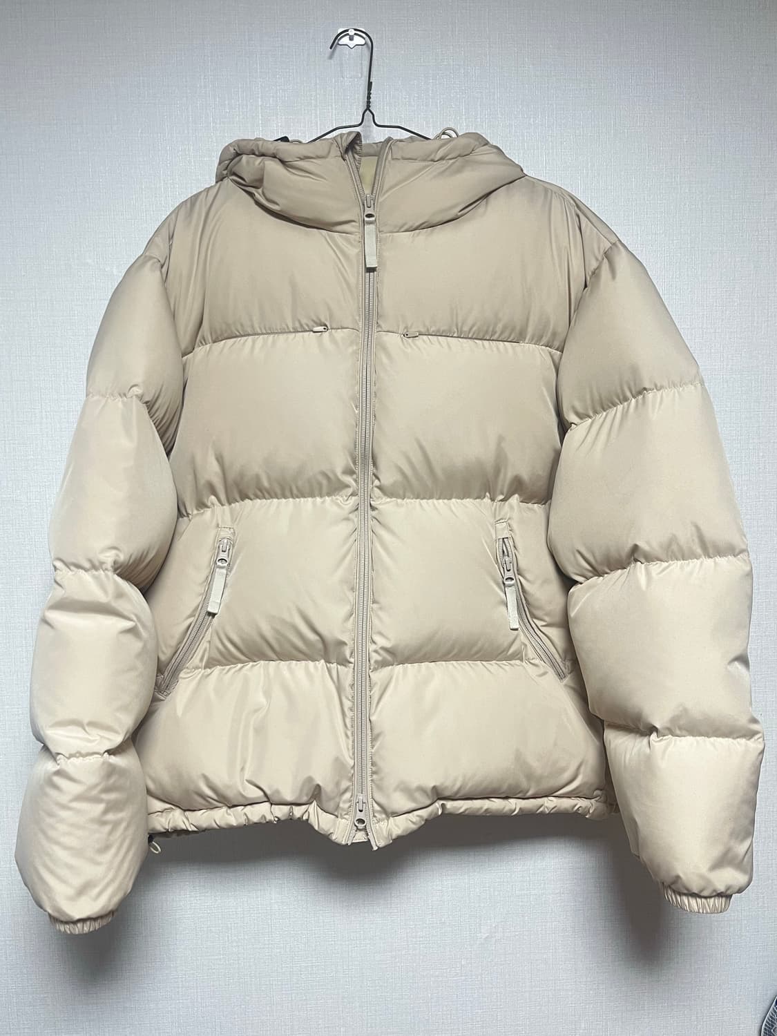 하이킹패트롤 덕다운 패딩 자켓 베이지 상품이미지2