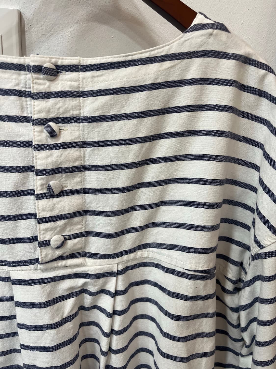 모리걸 무드 스트라이프 코튼 원피스 상품이미지3