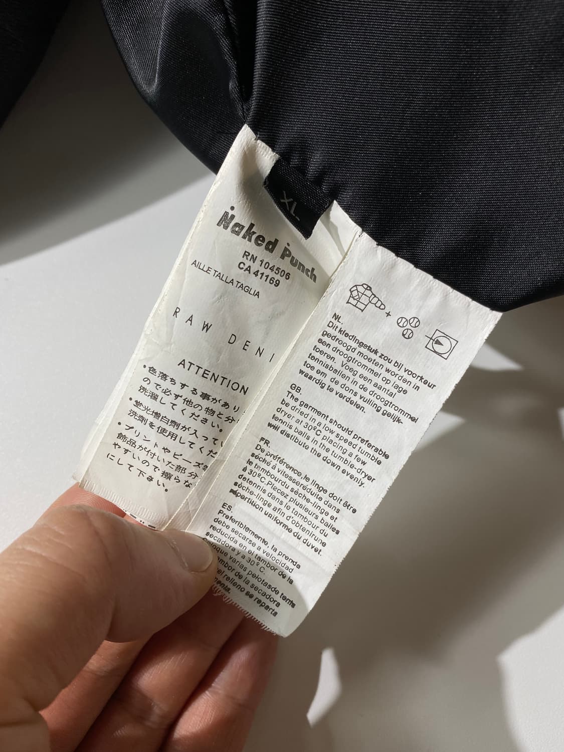 [M/XL] 네이키드 펀치 재팬 페이크 레더 필드자켓 상품이미지9