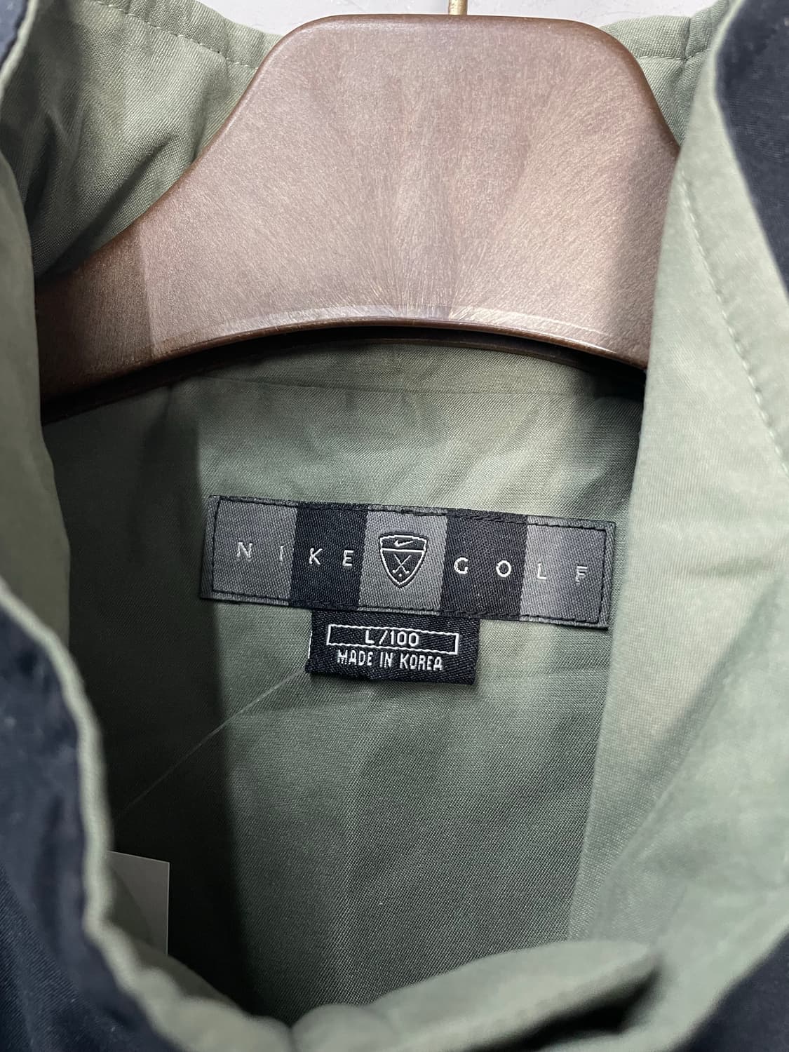 나이키골프 하프집 블랙 바람막이 H1748 상품이미지6