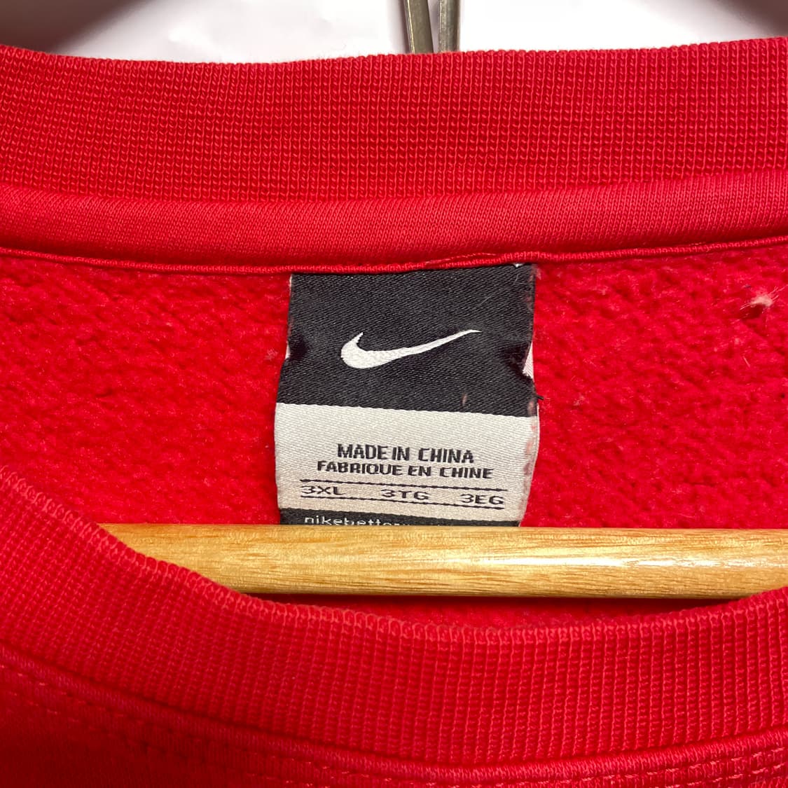 나이키 맨유 맨체스터 유나이티드 스우시 맨투맨 레드 빅사이즈 상품이미지4