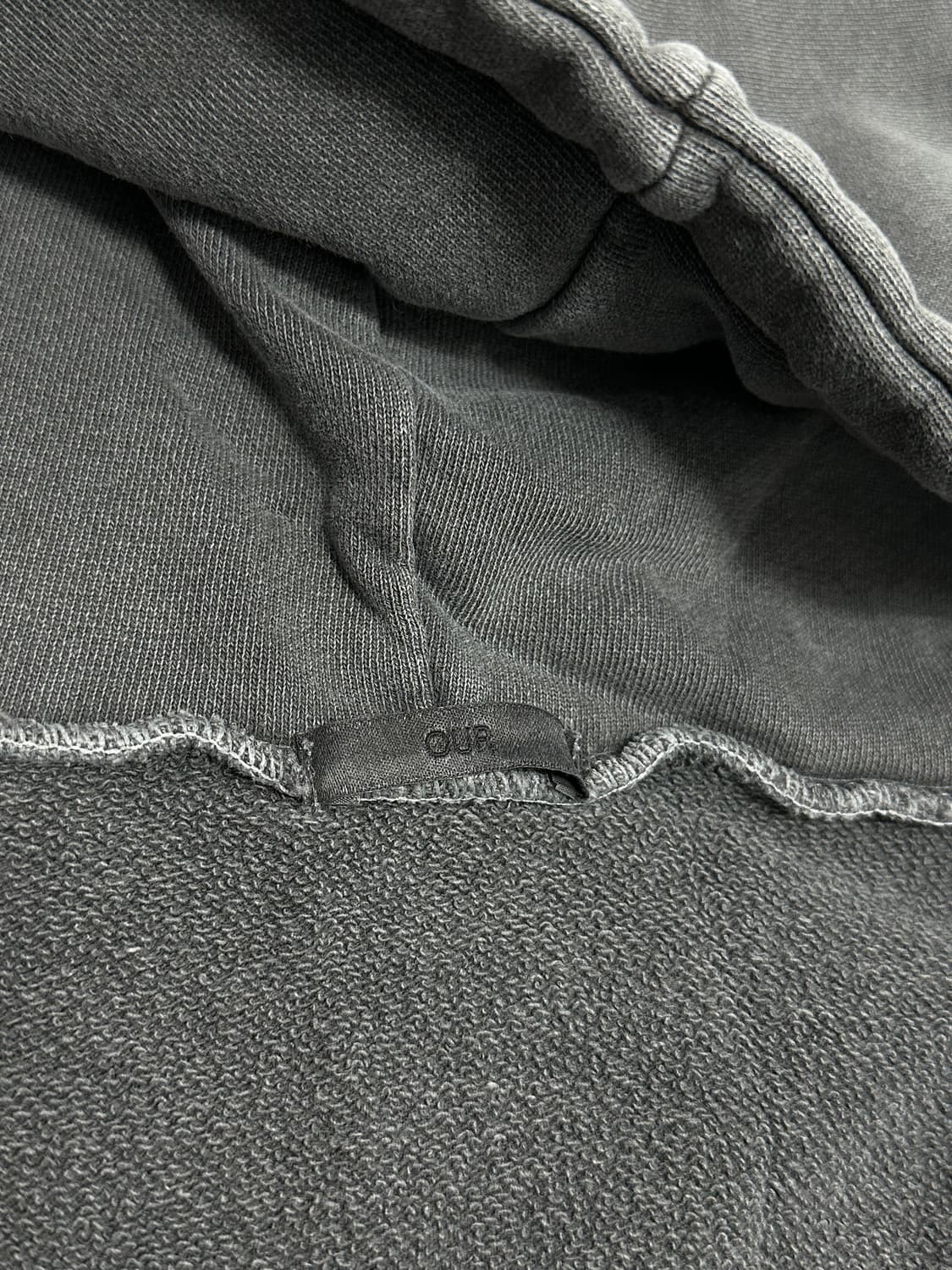 Our 피그먼트 워싱 후드집업 상품이미지8