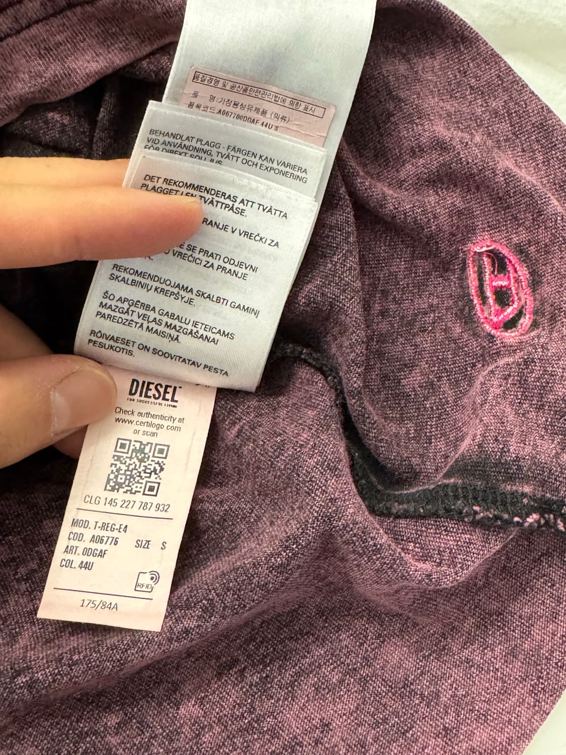 Diesel 디젤 빈티지 반팔티  상품이미지4