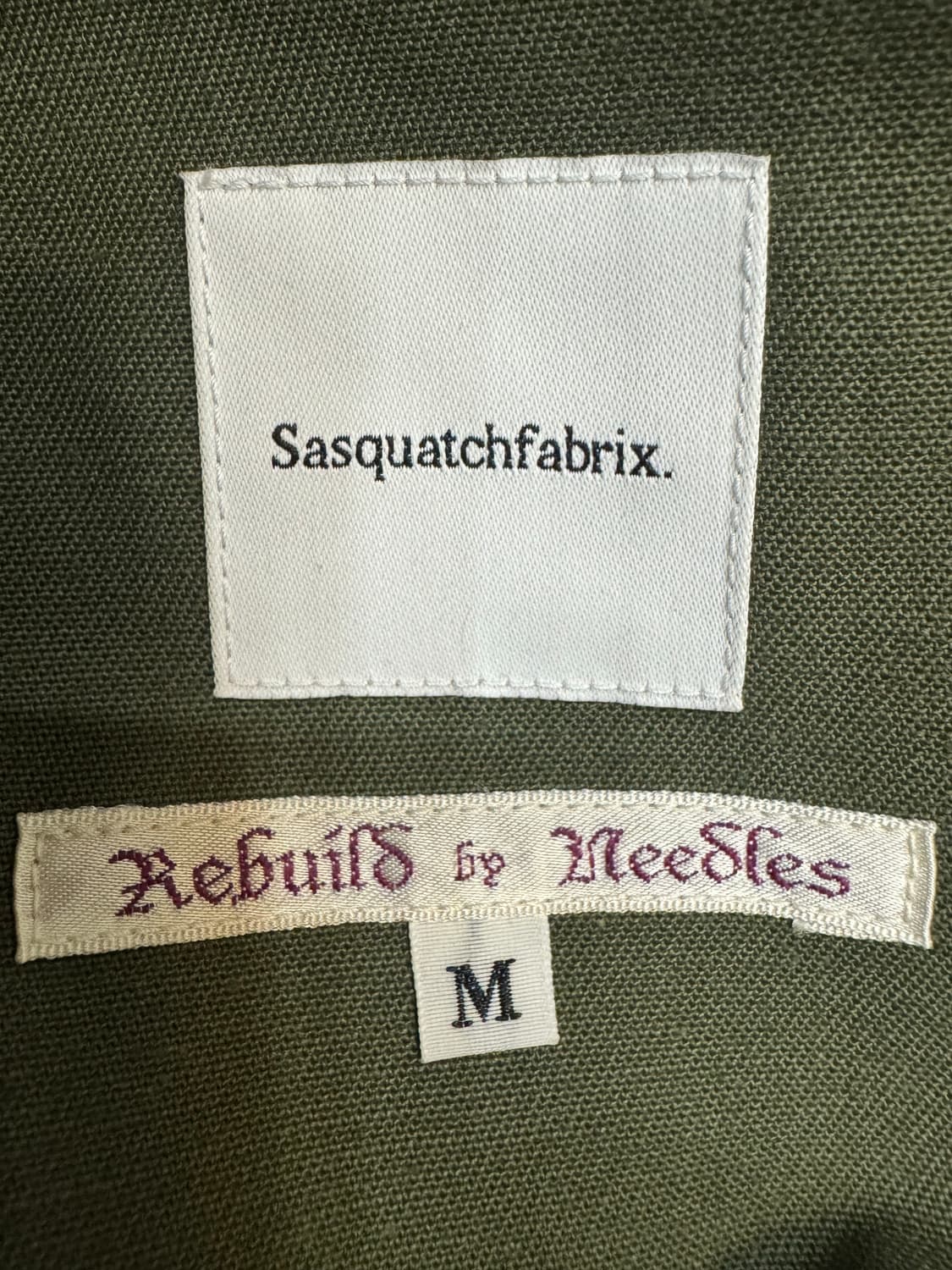 [M] 니들스 x 사스콰치패브릭스 리빌드 퍼티그 팬츠 상품이미지6