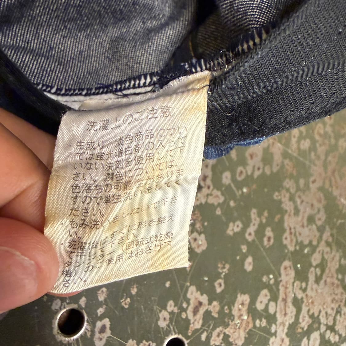 일본 빈티지 데님 뉴스보이 캡 빅사이즈 캐스켓 상품이미지8
