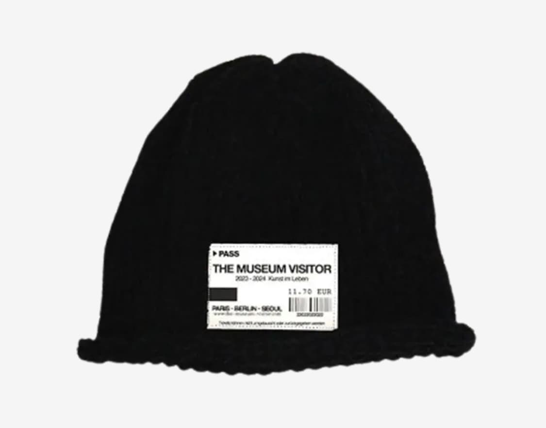 더뮤지엄비지터 티켓비니 상품이미지1