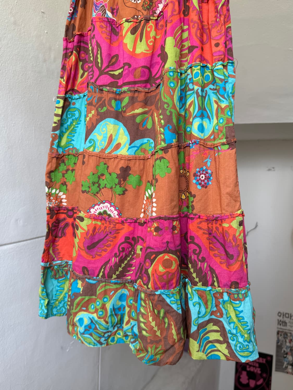 GAP 에스닉 플라워 스트랩 원피스 상품이미지3