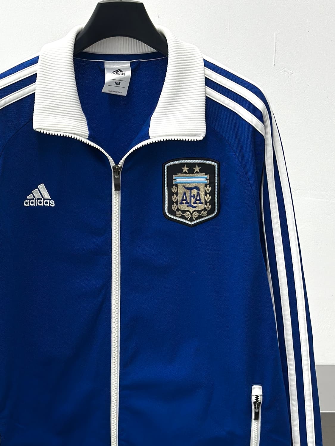 아디다스 블루/화이트 아르헨티나 져지  상품이미지4