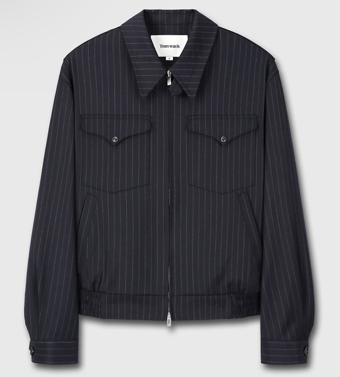 [XL] 토니웩 핀스트라이프 더블 포켓 블루종 상품이미지1