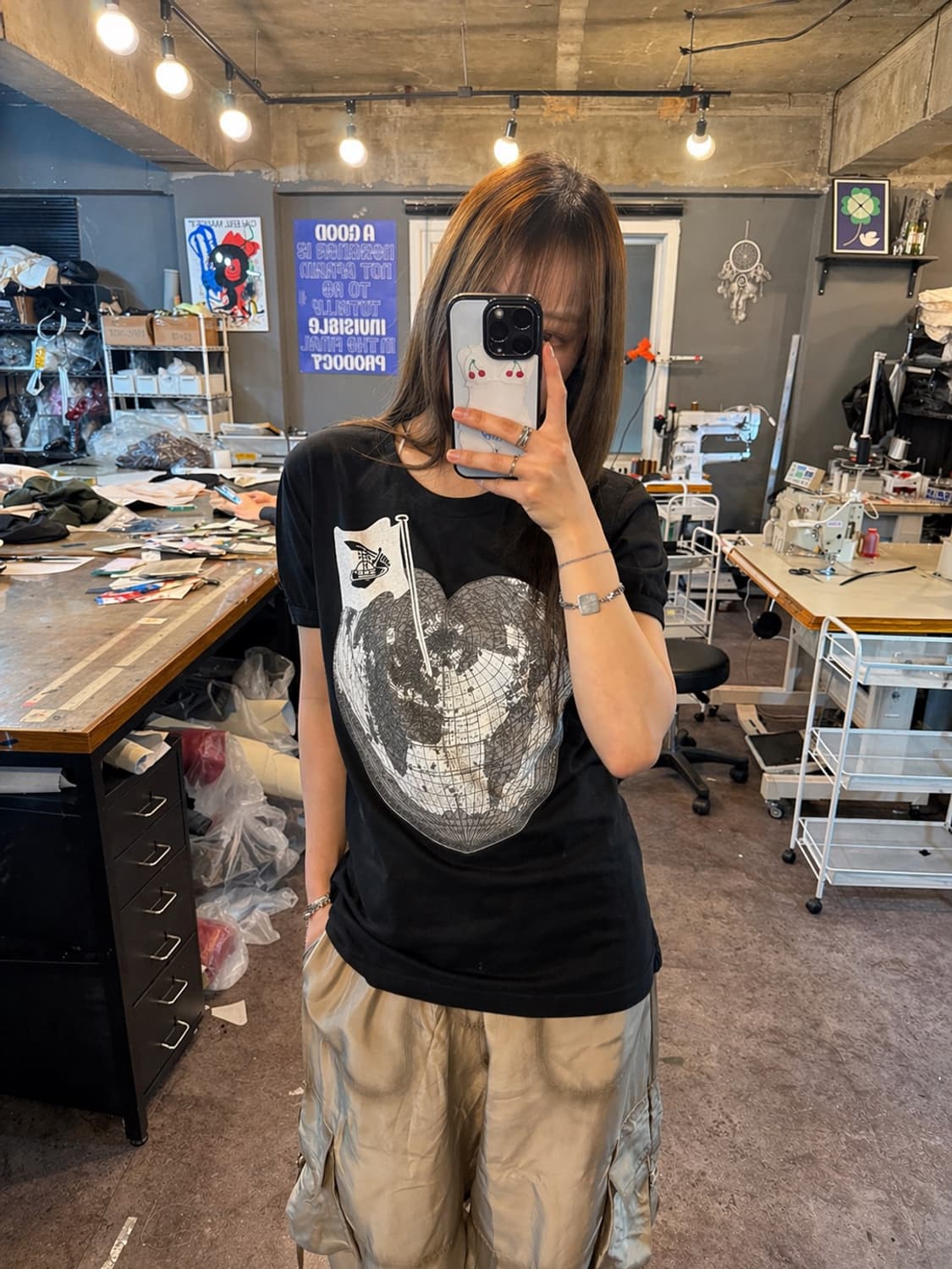 Vivienne Westwood Anglomania Heart Tee 상품이미지1