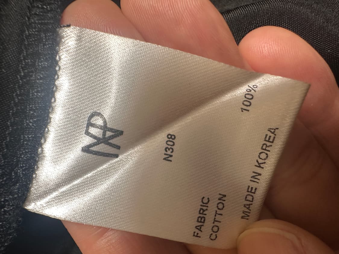 넘버프로젝트 비스코스 사틴 블랙 카고 팬츠 (55) 상품이미지7