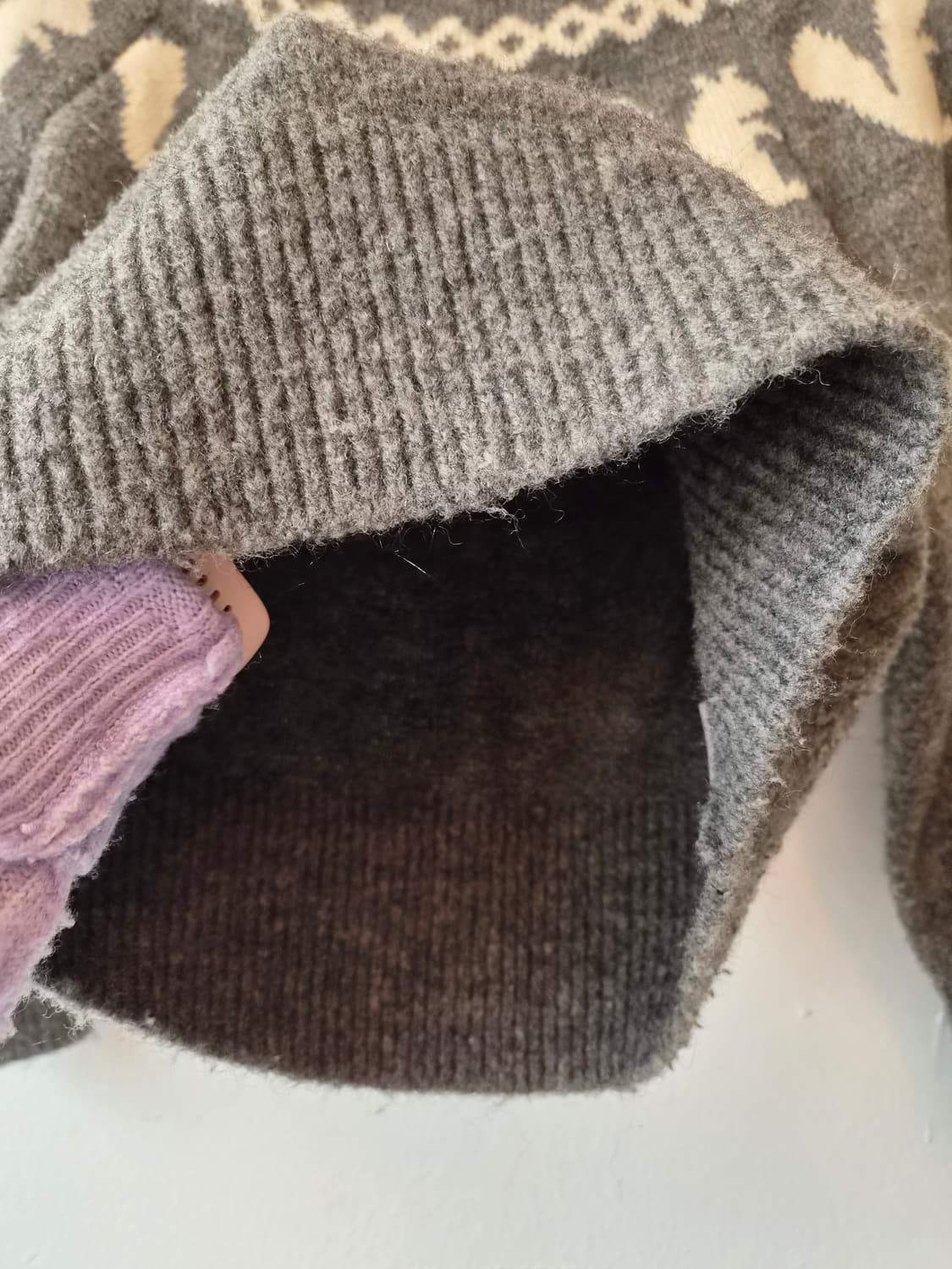 유니클로 JW앤더슨 여성 노르딕울니트 S사이즈 상품이미지5