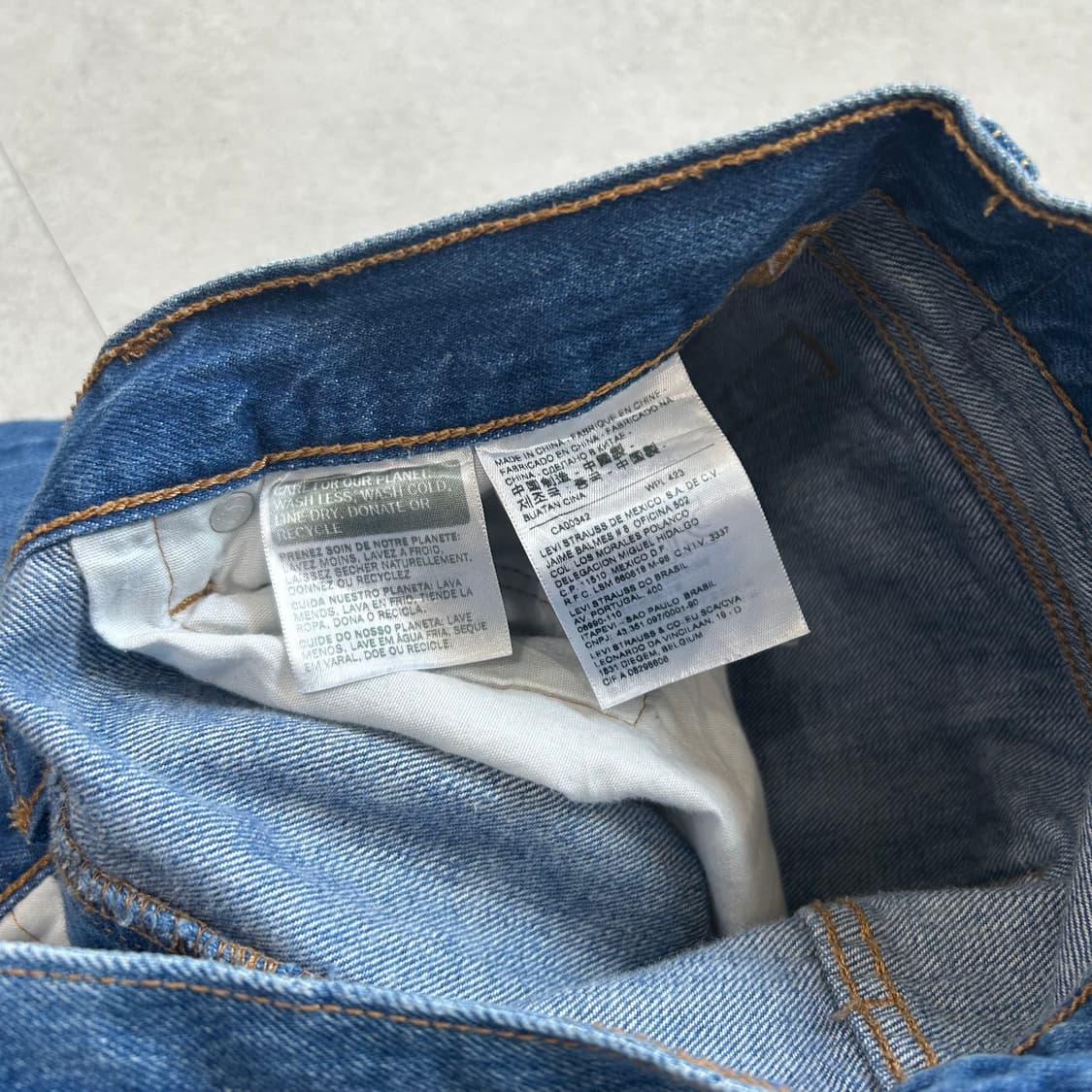 리바이스 501 데님팬츠 29x32 상품이미지4