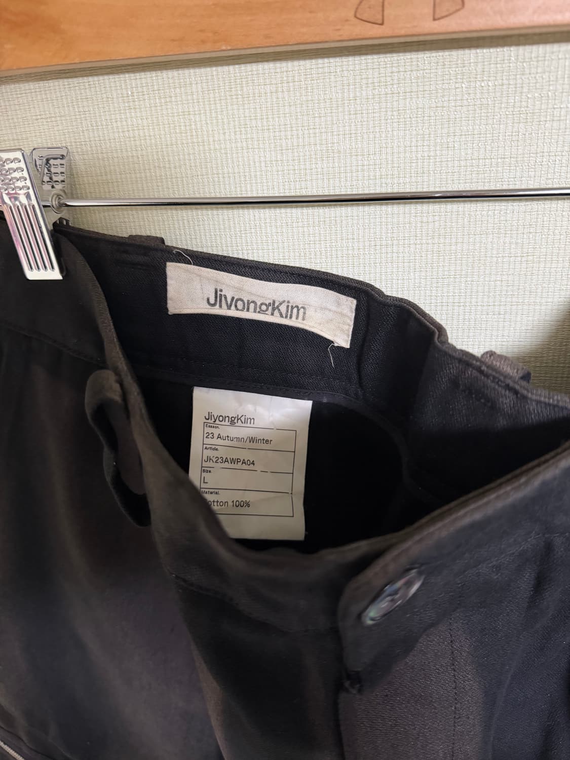 [L]jiyongkim 멀티포켓 트라우저 상품이미지3