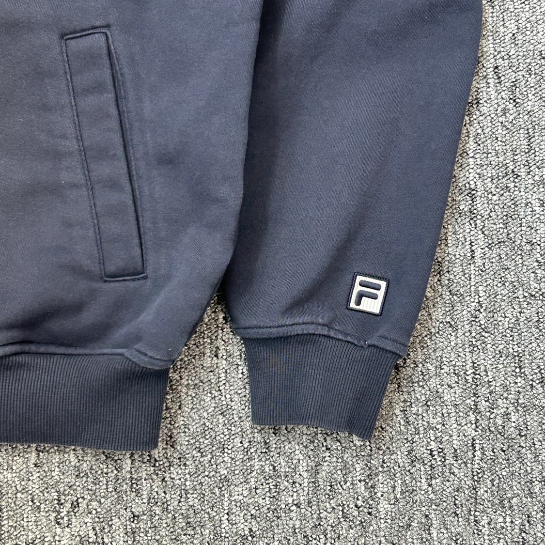 휠라 네이비 테니스 스타디움 자켓 상품이미지3