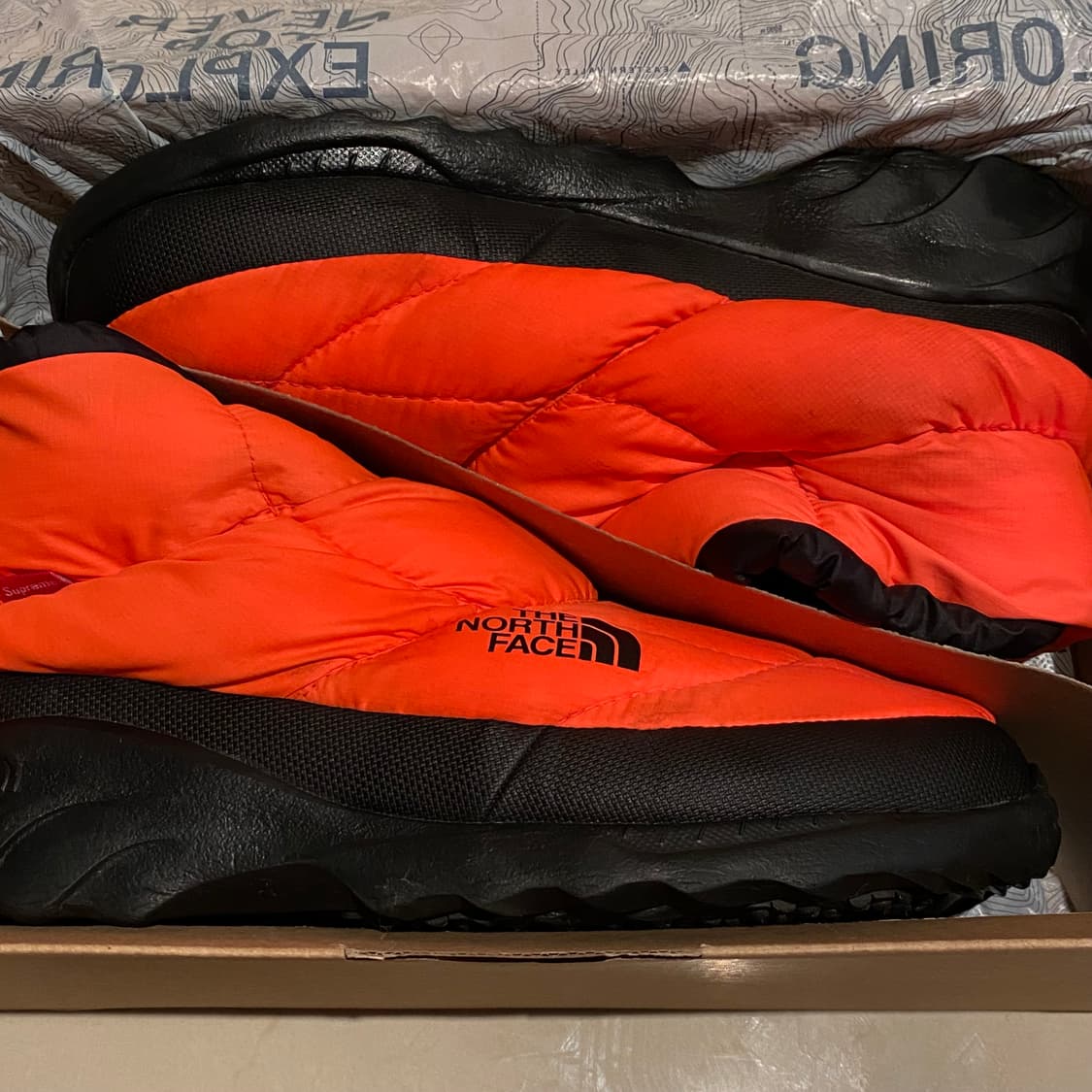 [260] 슈프림 Supreme 노스페이스 눕시 부츠 파워 오렌지 상품이미지7