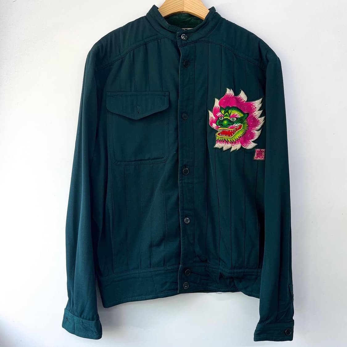 간사이 야마모토 90‘s 아카이브 해태 엠브로이드 자켓 상품이미지6