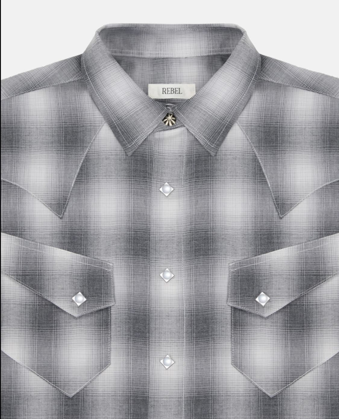 [M] THE REBEL 웨스턴 셔츠 상품이미지3