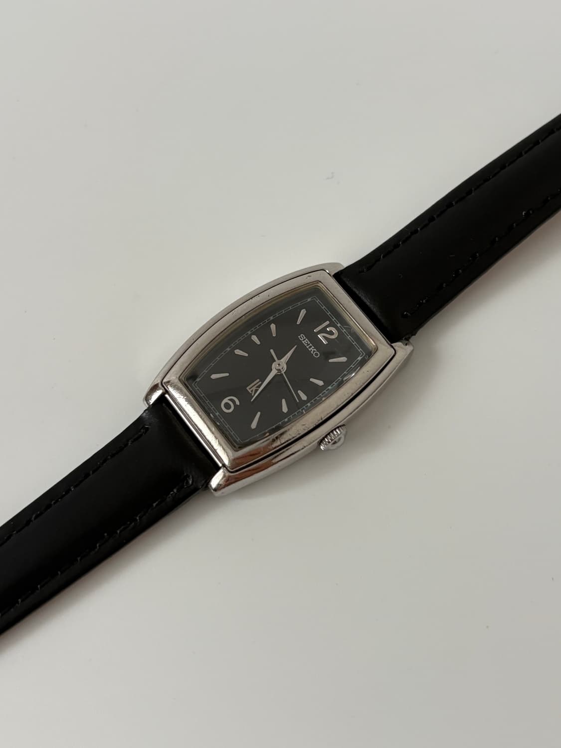 90s lukia  silver square ladies quartz 상품이미지6