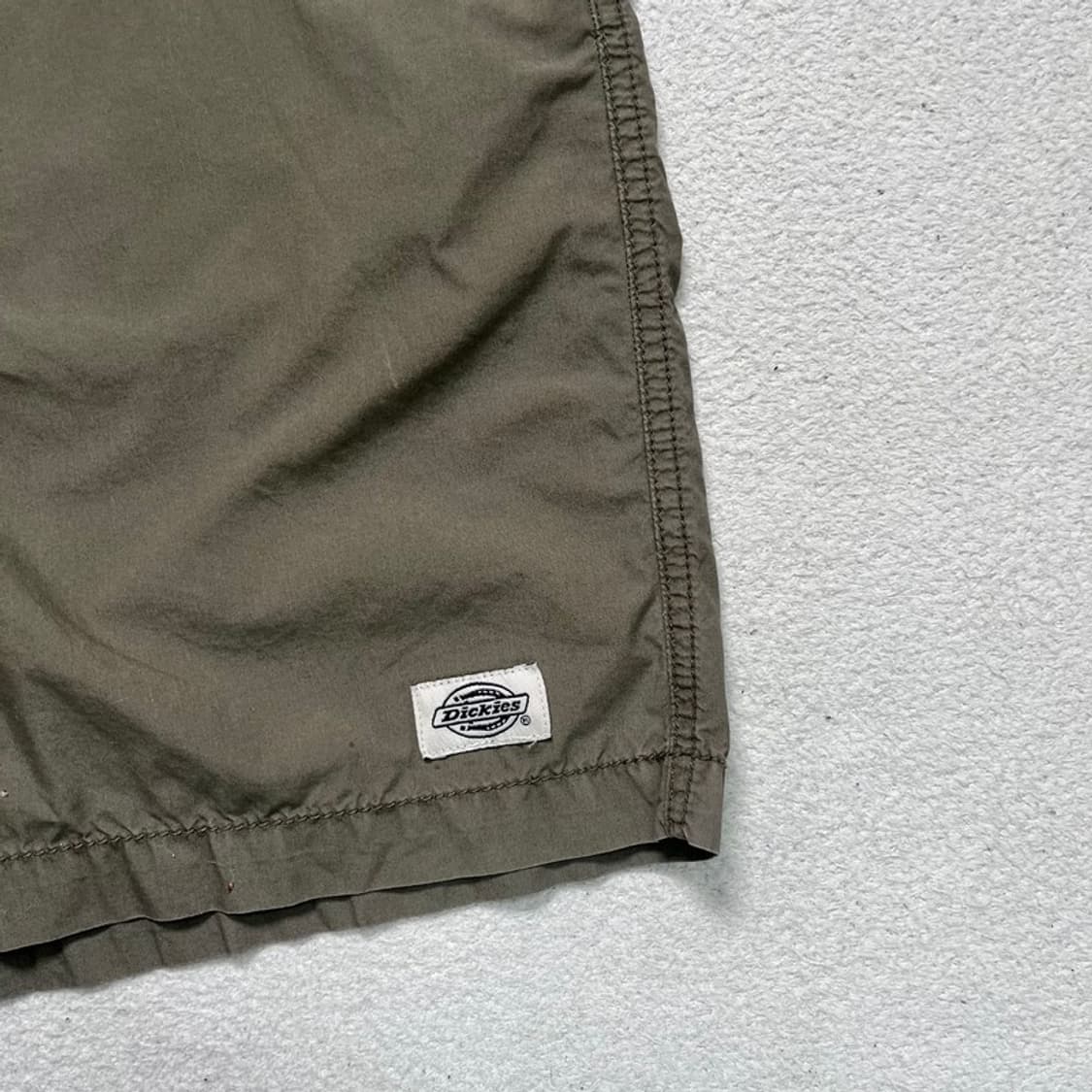 DICKIES 코튼밴딩쇼츠 카키 M 상품이미지3