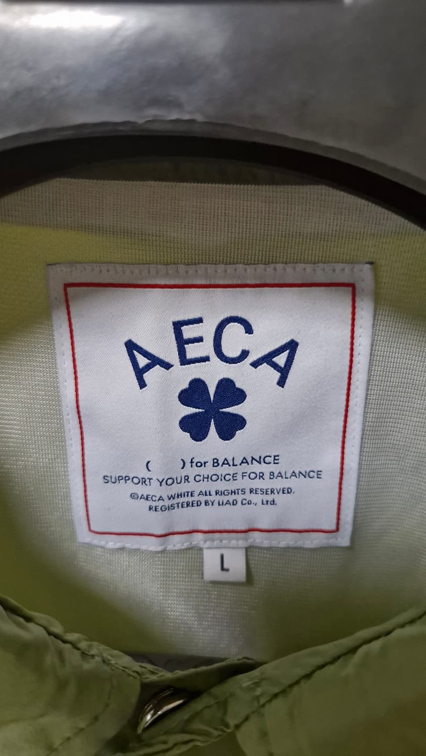 에이카화이트 올리브 코치 자켓 L 상품이미지4