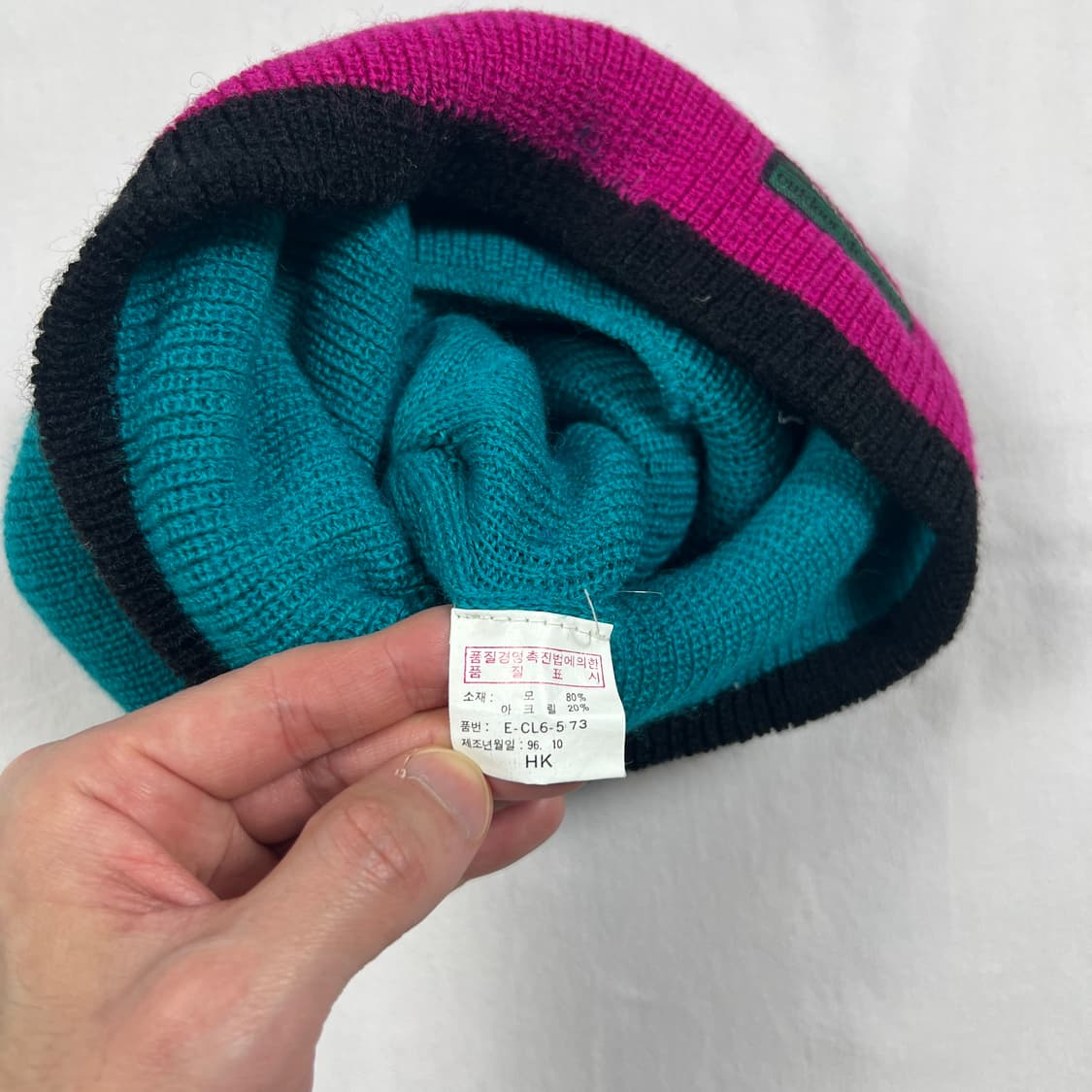 90‘s 96년도 코오롱스포츠 바라클라바 니트 마스크 상품이미지6