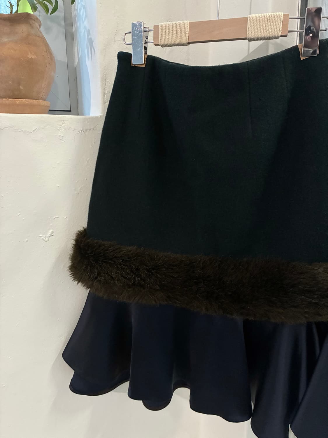 Kolor 컬러 퍼 레이어드 스커트 상품이미지6