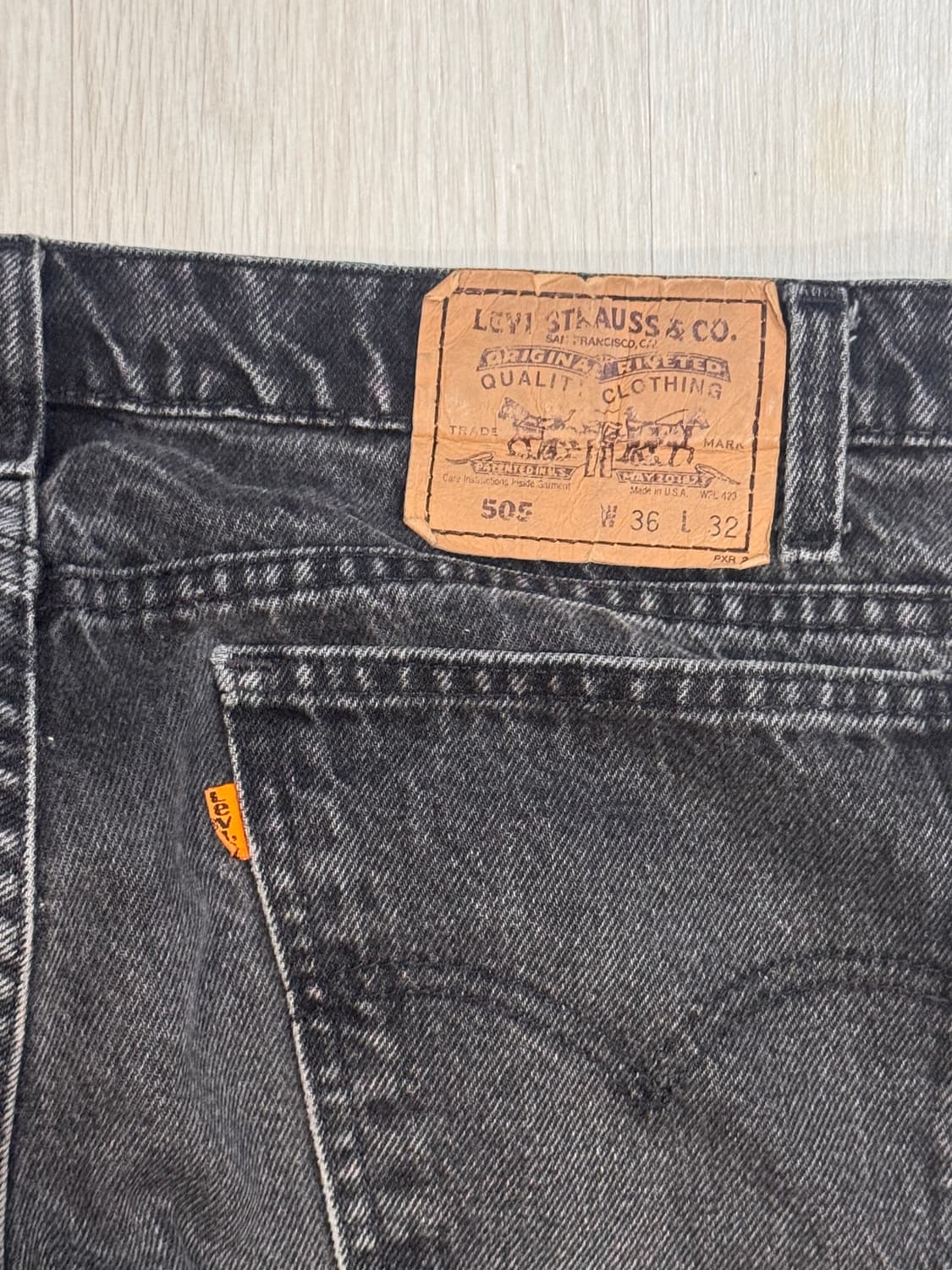 (36x32)90s 리바이스 오렌지 탭 상품이미지4