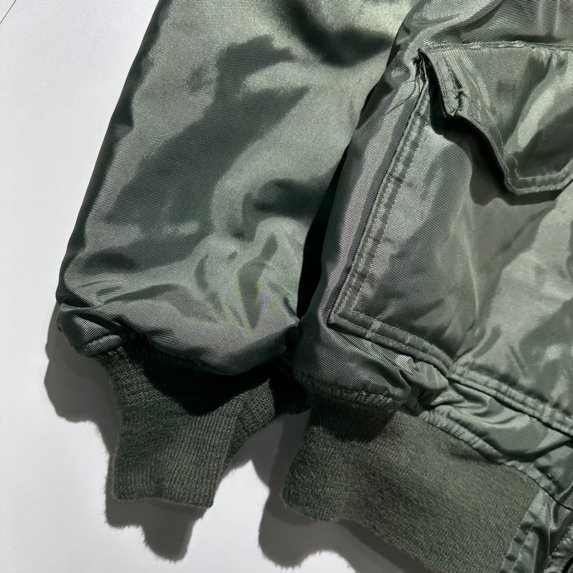 00‘s USAF 미공군 CWU-45/p 플라이트 항공점퍼 봄버 자켓 상품이미지7