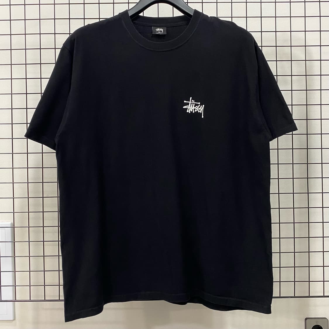 스투시 베이직 스탁 로고 반팔 티셔츠 상품이미지2