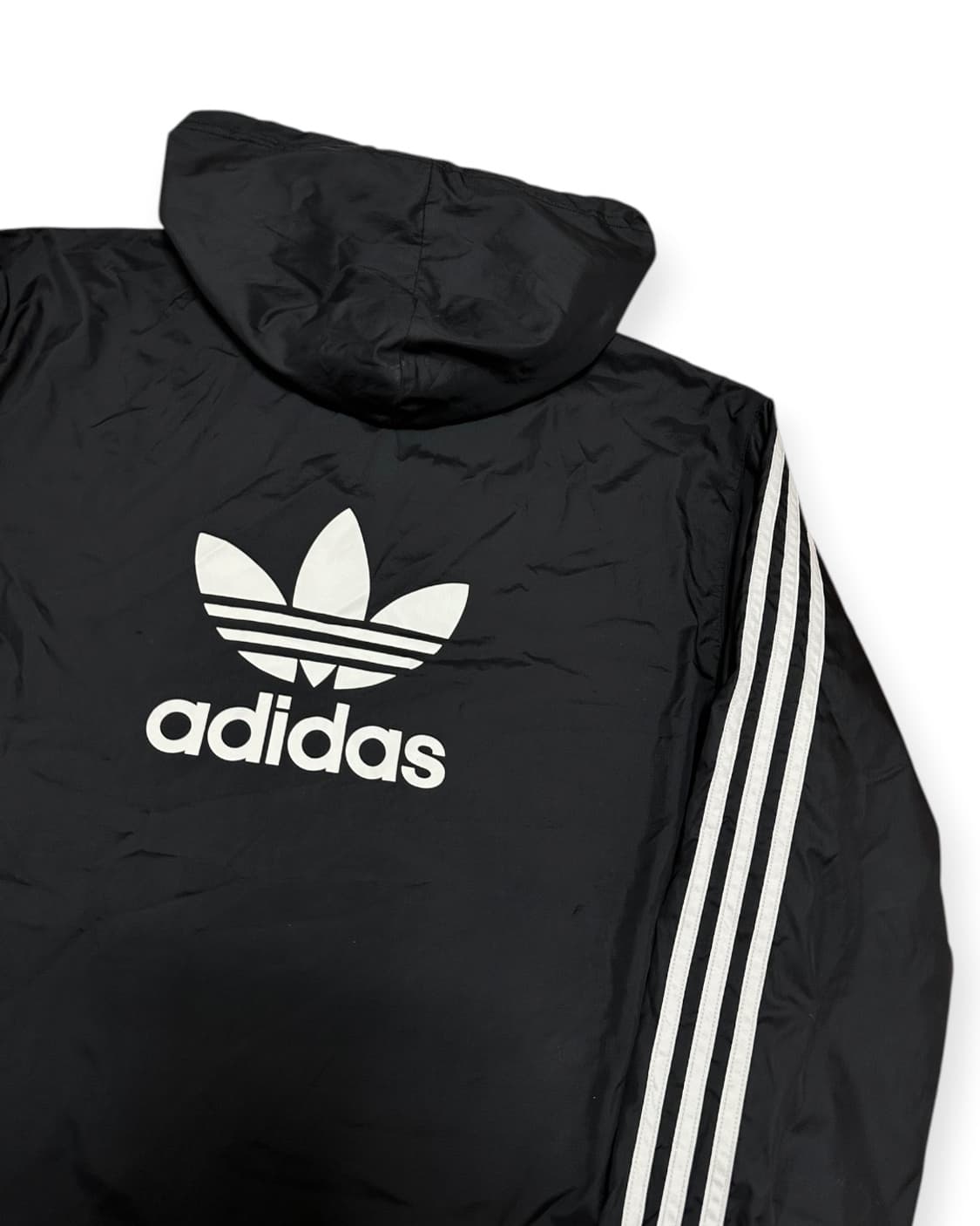 아디다스 파이어버드 블랙 후드 바람막이 상품이미지4