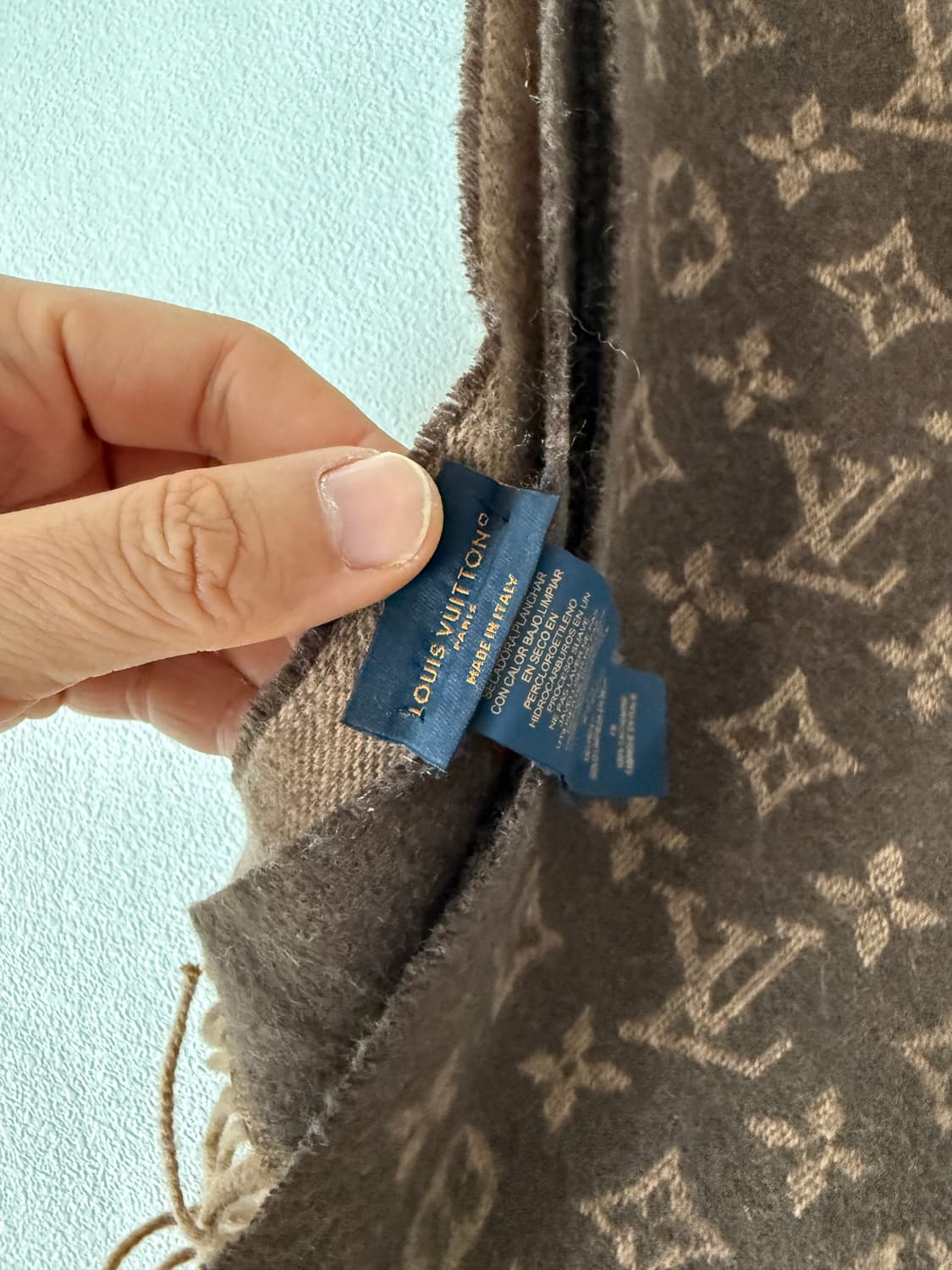 루이비통(Louis Vuitton) 캐시미어 그라데이션 머플러(ITALY 상품이미지8