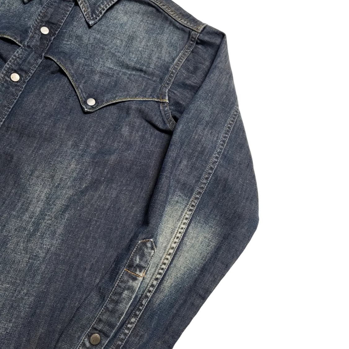 에드윈 503 웨스턴 셔츠 L 상품이미지4