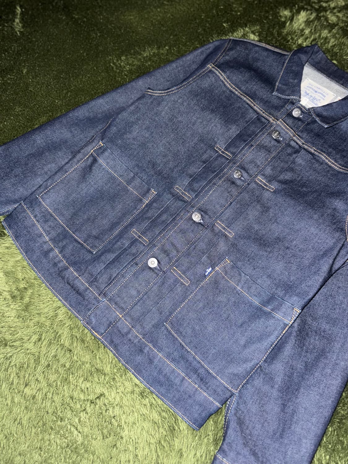 [M] 리바이스 Made & Crafted 재팬 패브릭 데님 트러커 상품이미지3