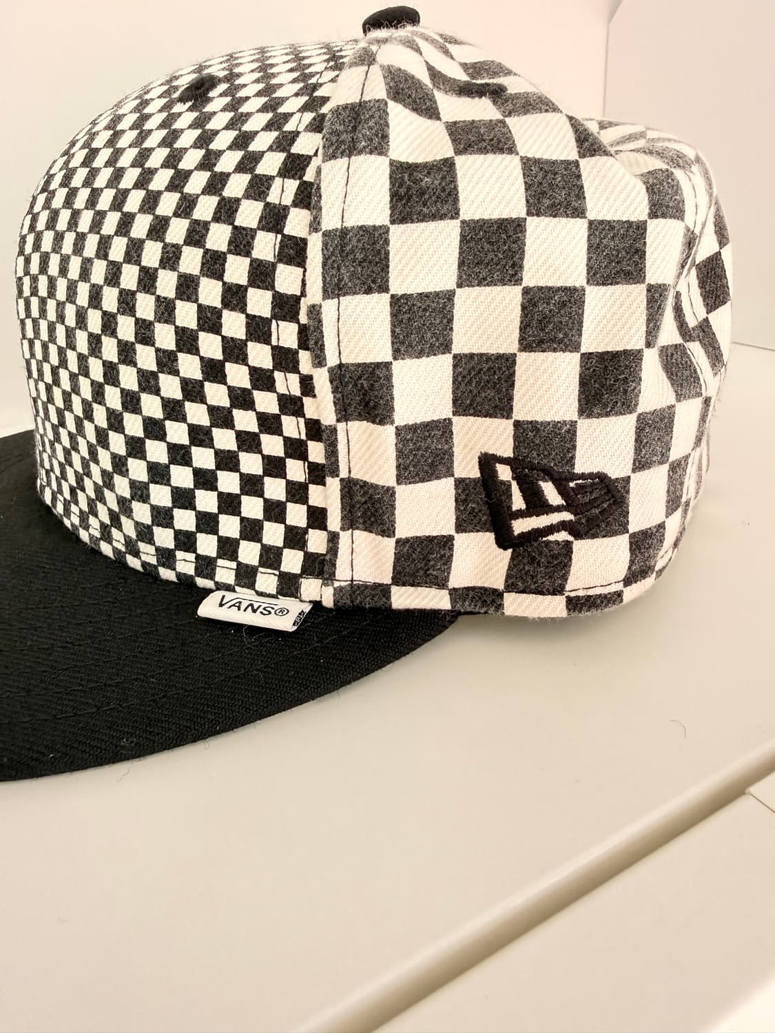 뉴에라 x 반스 콜라보 멀티 체커보드 y2k 59FIFTY 캡 상품이미지2