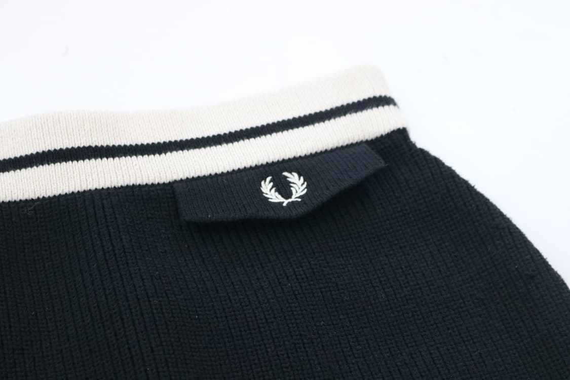 Fred Perry 프레드페리 빈티지 스트라이프 밴딩 니트 스커트 상품이미지4