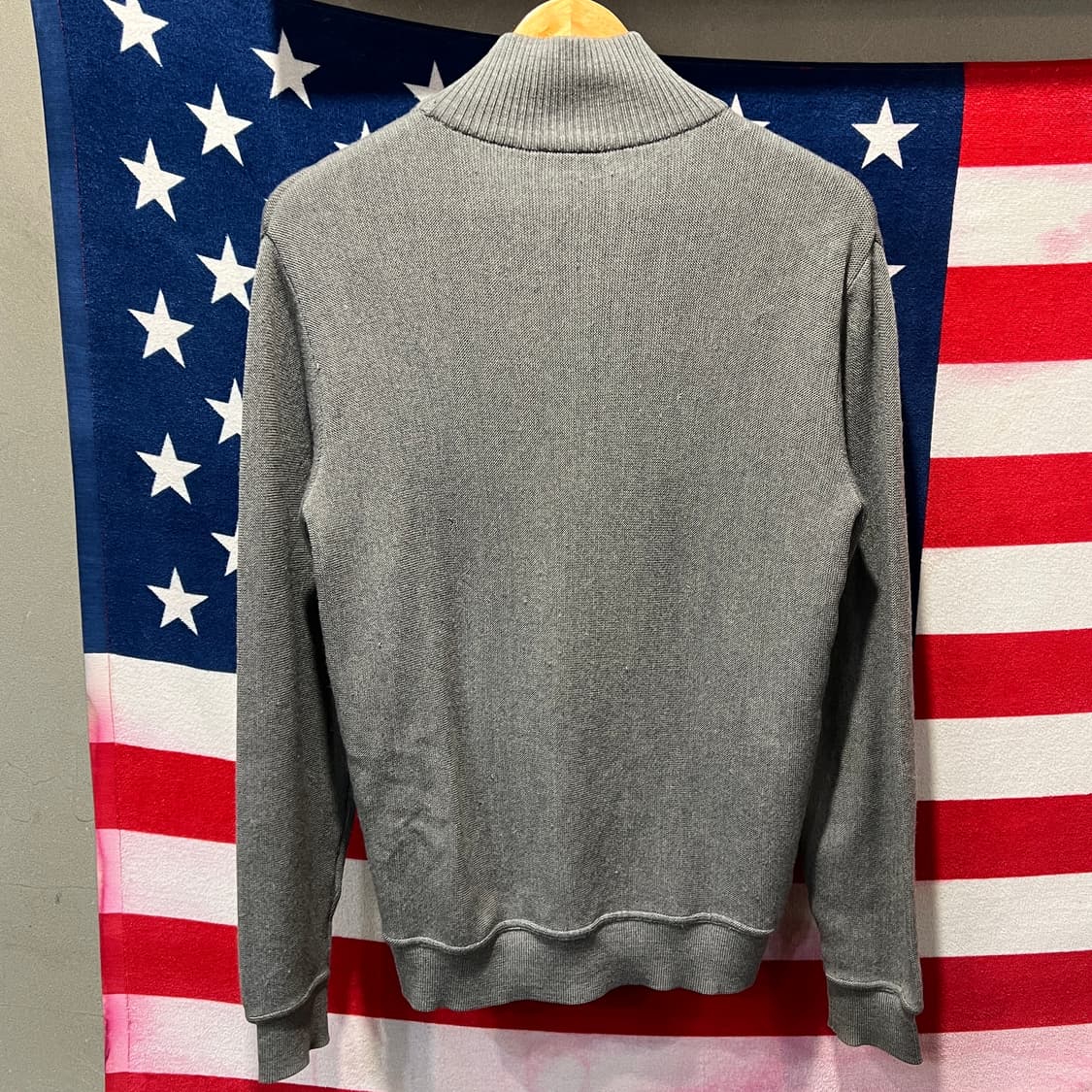 라코스테 그레이 니트집업 상품이미지2