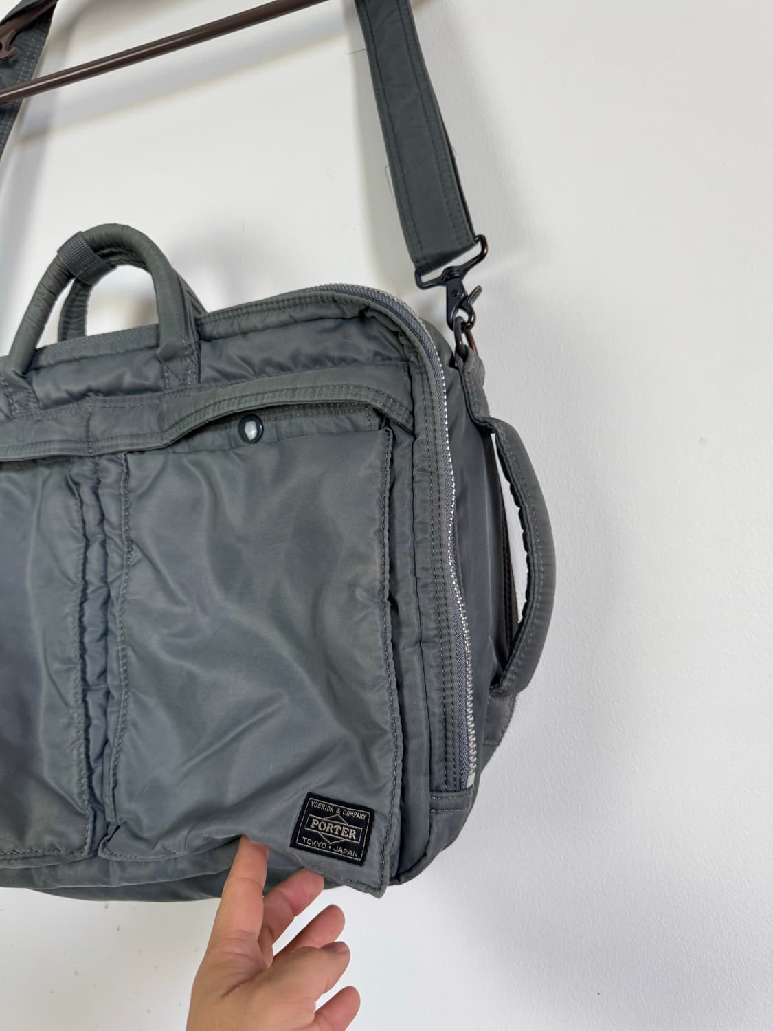 요시다포터 3way 브리프케이스 그레이 컬러  상품이미지10