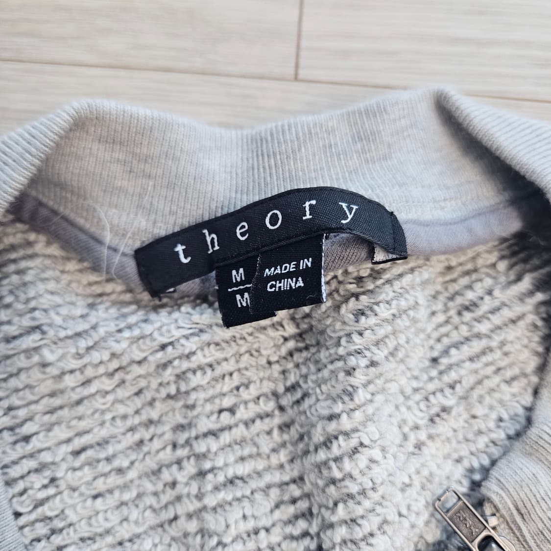 띠어리 니트 그레이 상품이미지3